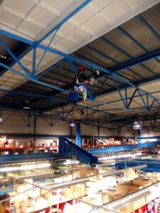 výměna výbojek hala